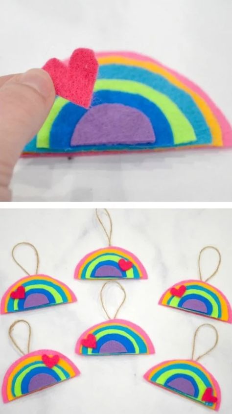 8 activités manuelles pour la rentrée scolaire de maternelle - Marie Claire Marie Claire, Diy For Kids, Diy And Crafts, Novelty Christmas, Christmas Ornaments, Holiday Decor