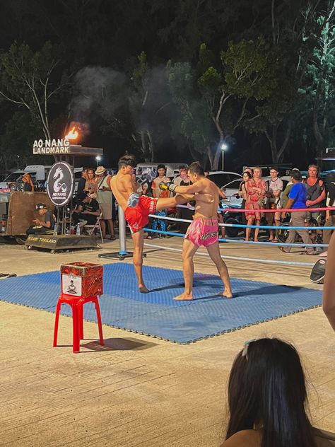 Muay Thai in Ao Nang #thailand #summer #travel Ao Nang Thailand, Muay Thai Stance, Thailand Instagram, The Legend Of Muay Thai 9 Satra, Maui Thai Boxing, Muay Thai Camp Thailand, Thai Travel, Thailand Big Buddha, Ao Nang