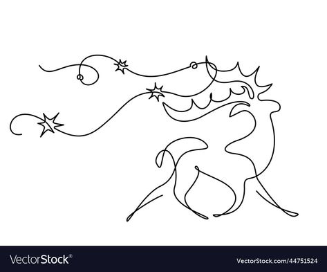 Single Line Christmas Drawing, Continuous Line Drawing Christmas, Holiday Line Art, Christmas Line Drawings, Christmas Line Art, Planner Doodles, Line Drawing Art, Art Vector Illustration, Silhouette Logo