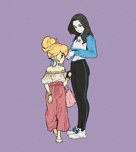 Peach and Wii Fit Trainer - smashion fashion part 1, Oscar Vega Nintendo Princess, Nintendo Super Smash Bros, Wii Fit, Nintendo Characters, Nintendo Art, Mario Art, Smash Brothers, Super Smash Brothers, Video Game Art