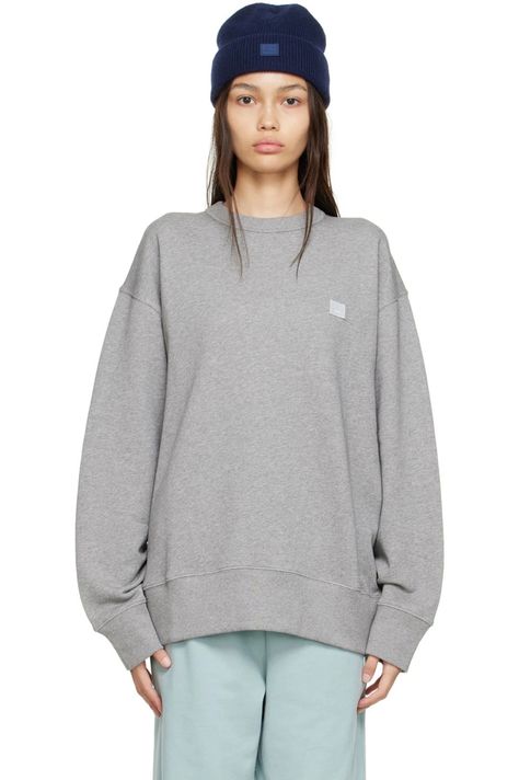 Discover great products at the best prices at Dealmoon. Acne Studios Gray Organic Cotton Sweatshirt. Price:$162.00 at SSENSE Grey Crewneck, Knit Crewneck, Grey Sweatshirt, Logo Graphic, Color Light, French Terry, Rib Knit, Light Grey, Acne Studios