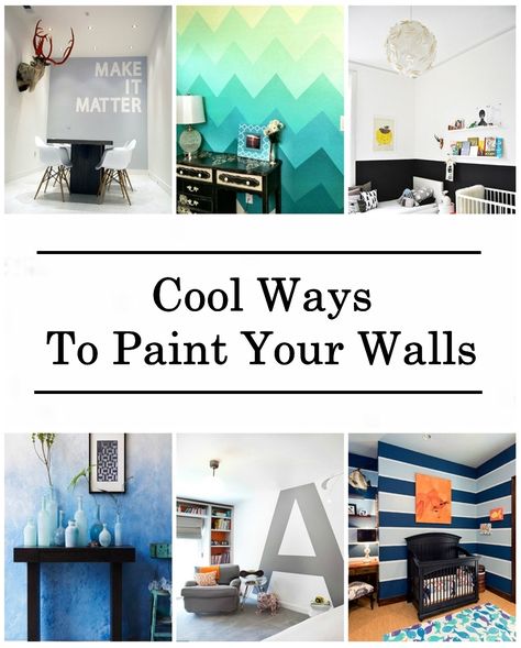 awesome Cool Ways To Paint Your Walls http://matchness.com/2018/02/28/cool-ways-paint-walls/ Diy Bedroom Wall Painting Ideas, Teen Room Wall Paint, Creative Ways To Paint Walls, Different Ways To Paint Walls, Funky Wall Paint Ideas Bedroom, Unique Ways To Paint Walls, Bedroom Paint Ideas Creative, Diy Wall Designs Paint Ideas, Wall Paint Patterns Bedroom