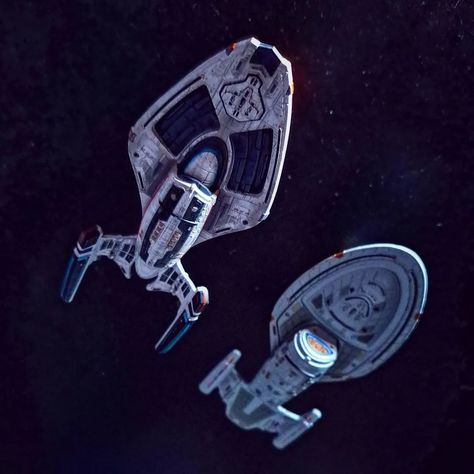 Intrepid or Pathfinder? For me the Intrepid class will always be the Number One. 😊 #startrek #startrekvoyager #startrekonline #eaglemoss… | Instagram Wesley Crusher, Beverly Crusher, Star Trek Models, Star Trek Online, Starfleet Ships, Star Trek Starships, Star Trek Voyager, Star Trek Enterprise, Star Trek Ships