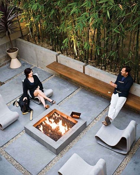 35 Modern outdoor patio designs that will blow your mind Design Per Patio, Moderne Have, Modern Gardens, Modern Outdoor Patio, Outdoor Patio Designs, Front Garden Design, Front Yard Design, Small Backyard Gardens, Garden Types