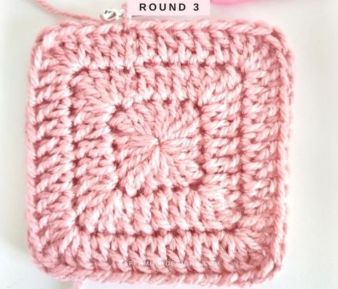 How to Crochet a Perfect Solid Granny Square – Free Pattern and Tutorial Joining Yarn Crochet, Solid Granny Square, Granny Square Pattern Free, Easy Beginner Crochet Patterns, Crochet Beanie Pattern Free, Crochet Coasters Free Pattern, Granny Square Pattern, Granny Square Crochet Patterns Free, Blanket Ideas