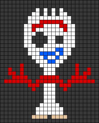 Alpha pattern #28017 | BraceletBook Toy Story Perler Bead Patterns, Pixar Pixel Art, Pixel Art Cartoon Characters, Easy Pixel Art Disney, Toy Story Perler Beads, Easy Alpha Patterns, Disney Pixel Art, Pixel Art Cartoon, Pixel Art Harry Potter