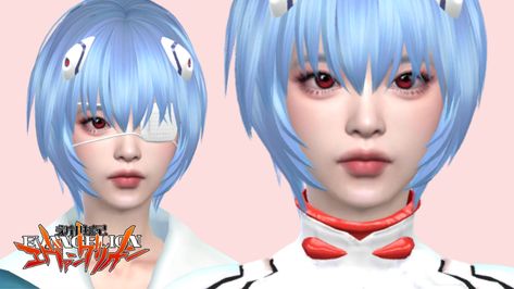 Evangelion Sims 4 Cc, Sims 4 Cosplay Cc, Cc Cosplay, Sims Patreon, Sim4 Cc, Los Sims 4, Sims 4 Challenges, Cc Sims4, D.va Overwatch