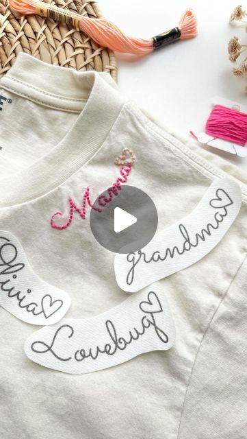 Sam | DIY Embroidery Kits, Crafts, & Tutorials on Instagram: "Still in 🩷 with this Mama pattern!  Comment a heart if you need help finding the link to these patterns & the tutorial!🫶🏼  #embroidery #embroideryart #handembroidery #embroidery #embroideredclothing #mama #diycrafts #diymom #diygifts #embroiderylove #upcycle" Tutorial Embroidery, Need Help?, Diy Embroidery Kit, Mom Diy, Embroidered Clothes, Diy Embroidery, Embroidery Kits, Embroidery Art, A Heart