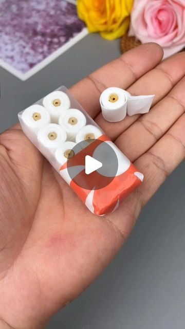 paper crafts creator on Instagram: "Mini Tissue Roll Craft  #parentchildcrafts #diycrafts #preschoolcrafts #summeractivities #tissuerollcrafts #craftsforkids #easycrafts #kidscrafts #homemadecrafts #creativecrafts" Tissue Roll Crafts For Kids, Tissue Roll Crafts, Beads Craft Kids, Mini Bad, Paper Video, Roll Craft, Craft Kids, Beads Craft, Cardboard House