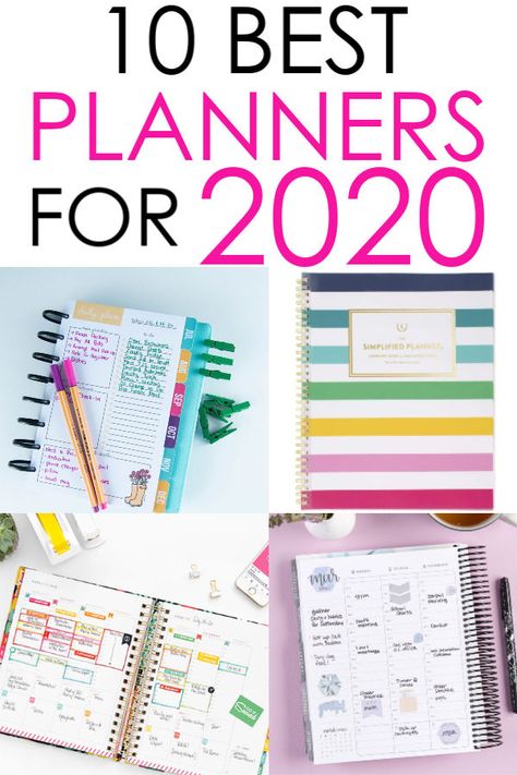 The Best Planners And Organizers For 2020 (With Reviews) Best Planners And Organizers 2023, Planner Hacks, Best Planners For Moms, Best Planners And Organizers, Planer Organisation, Filofax Malden, Best Weekly Planner, Best Daily Planner, Best Planner