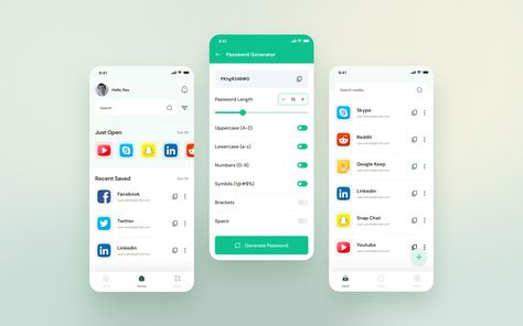 Password Manager App UI Kit UI Element Password Manager App, Mobile App Design Inspiration, Password Manager, App Design Inspiration, Mobile App Ui, Travel Website, App Ui Design, Ui Elements, Mobile App Design