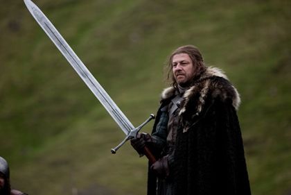 The Why of Weapons: The Great Sword of War. Tons of information, and plenty of humor to make it memorable. Eddard Stark, Ned Stark, Sean Bean, Writing Fantasy, Fantasy Authors, Gra O Tron, Fantasy Fiction, Smart Auto, Medieval Armor