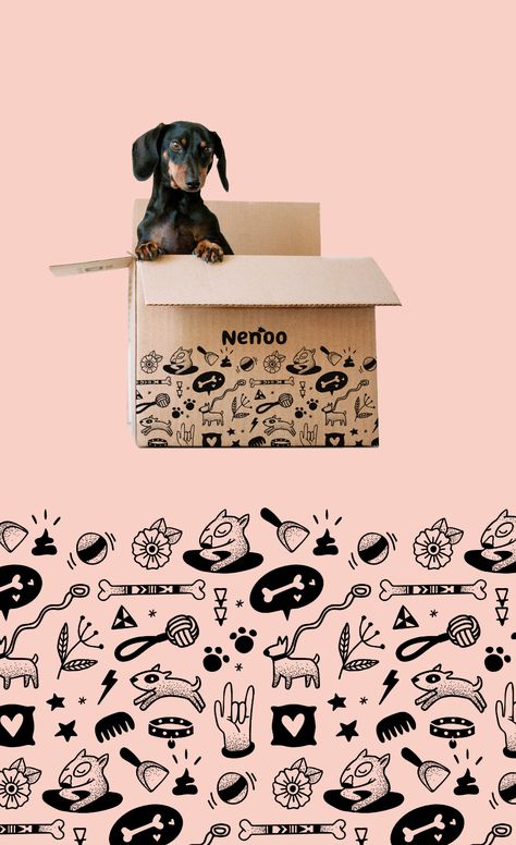 Pet Food Packaging, Pet Branding, Branding Elements, Food Branding, Dog Branding, Dog Logo, Web Designer, Littlest Pet Shop, Packaging Design Inspiration