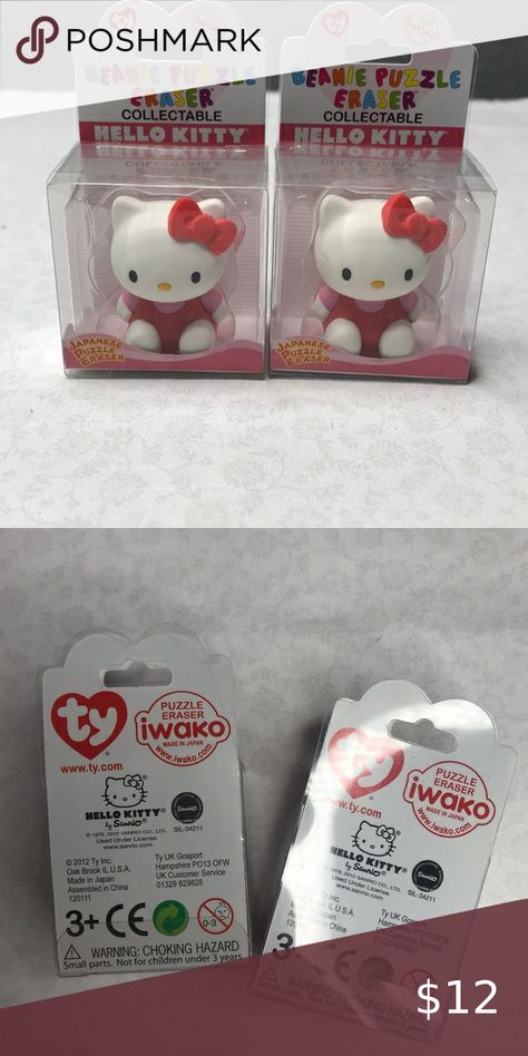 Hello Kitty mini figures erasers Hello Kitty Eraser, Japanese Puzzle, Hello Kitty Rooms, Wishlist 2024, Xmas Wishes, Kitty Stuff, Cute Beanies, Beautiful Landscape Wallpaper, Erasers