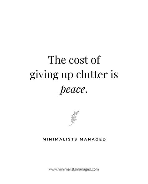 Letting go of clutter is more than just tidying up…it’s creating space for peace to enter. 🕊️ When you release what no longer serves you, you’re making room for clarity. 💡 The cost of giving up clutter is peace 💙 Need help getting started in your decluttering journey? ➡️Check our our ‘beloved Decluttering Guide’ over on our website www.minimalistsmanaged.com 🥰 #declutter #minimalism #decluttering #howtodeclutter #peace #howtofeelpeace #clutter #getridofclutter #simplify #howtos... Declutter Quotes, Getting Rid Of Clutter, Tidy Up, Create Space, Getting Started, Making Room, Giving Up, Declutter, Cleaning Hacks