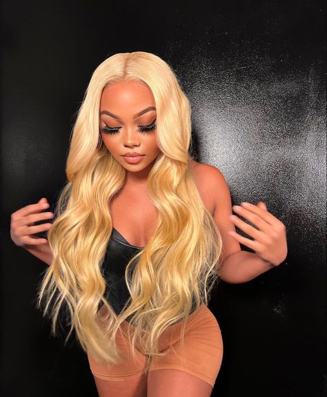 613 Body Wave Wig, Blonde Body Wave Wig, Frontal Wig Body Wave, Blonde Body Wave, Human Hair Wigs Blonde, Dance Hairstyles, 613 Blonde, Wave Wig, Ombre Wigs