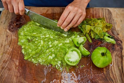 How to make green tomato chutney | Features | Jamie Oliver Green Tomato Chutney Recipe, Green Tomato Relish, Tomato Chutney Recipe, Green Tomato Recipes, Varieties Of Tomatoes, How To Make Greens, Tomato Chutney, Tomato Pesto, Savoury Baking