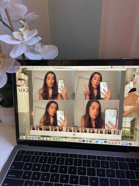 Mac Photobooth Aesthetic, Photobooth Pictures Macbook, Mac Photobooth, Mac Photo Booth, Photobooth Aesthetic, Photo Booth Photo, Photobooth Template, Photobooth Pictures, Cool Tech Gadgets Electronics