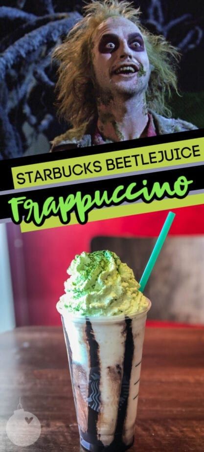 Beetlejuice Food, Beetlejuice Decor, Starbucks Halloween Drinks, Vanilla Bean Frappuccino, Frappuccino Starbucks Secret Menu, Fall Coffee Recipes, Starbucks Fall Drinks, Starbucks Drink Menu, Disney Dishes