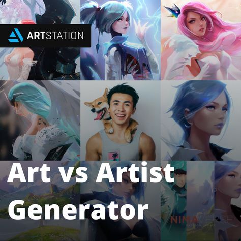 If you’re looking for a simple way to make your Art vs Artist image for social media, ArtStation has you covered. Simply visit our Art vs Artist generator. Download the image, then share it to social media using hashtags #ArtvsArtist and #ArtvsArtist2020. We look forward to seeing what you share! Artist Template, Art Vs Artist, Youtube Artists, Comics Artist, Fine Artwork, Commercial Art, About Art, The More You Know, Editorial Illustration