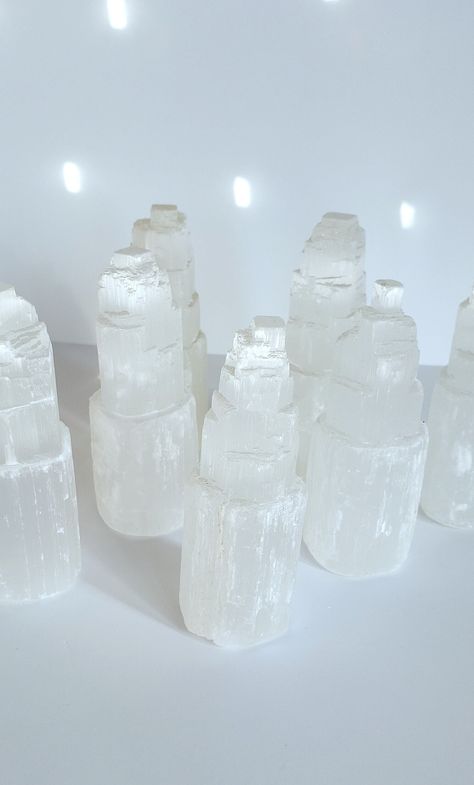 Crystals Selenite, Gypsum Crystal, Selenite Tower, Release Negativity, Radiant Energy, Rock Minerals, High Vibrational, Selenite Crystal, Crystal Tower