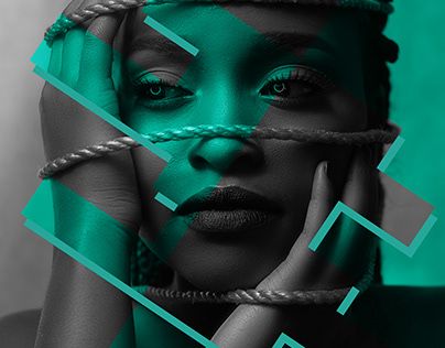 Teal Graphic Design, Website Aesthetic, Black Techwear, Photography Digital Art, Profile Ideas, Graphic Design Photography, Badass Women, Personal Website, Graphic Designs