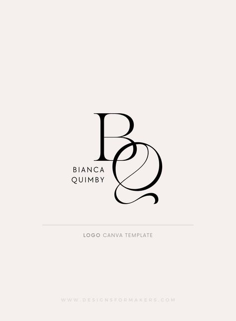 Create your own elegant monogram logo with this modern minimalist Canva template. Perfect for personal brands, small businesses, and creatives. Download instantly and start customizing today!

#Canva #Logo #Template #Monogram #Initials#Logos #Word_Layout #Canva_Logo_Design #Two_Letter_Logo Classy Logo Ideas, 3 Word Logo Design, Simple Text Logo, Canva Logo Fonts, Sleek Logo Design, Luxury Logo Ideas, Elegant Logo Inspiration, H Monogram Logo, I Letter Logo