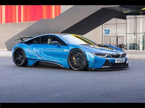 BMW I8 Tuning Modified Bmw I8 Custom, Liberty Walk Cars, Custom Bmw, Liberty Walk, Bmw I8, Ford Falcon, Latest Cars, Expensive Cars, Bmw Cars