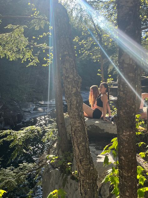 Bristol Falls, Vermont Cliff Jumping, Gorge, River River Jumping Aesthetic, River Jumping, Vermont Summer, Summer Moodboard, Cliff Jumping, Stowe Vermont, Summer Challenge, One Summer, Summer Bucket Lists