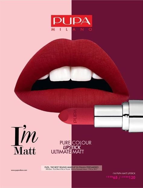 Lipstick Ads Creative, Lipstick Ads Design, Lipstick Poster Design, Cosmetic Advertising Design, Make Up Advertising, Lipstick Advertising, Lipstick Creative, Lipstick Advertisement, Lipstick Poster