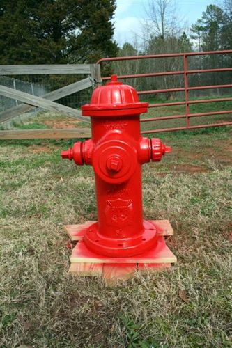 Hydrant-10-(Medium) Diy Fire Hydrant For Dogs, Fire Hydrant Ideas, Diy Fire Hydrant, Fire Hydrant Craft, Building A Fire, Firefighter Crafts, Firefighter Tools, To Build A Fire, Fire Hydrants