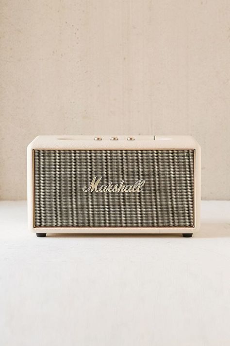 50 Unique Wedding Gift Ideas for Every Budget | Brides White Marshall Speaker, Mini Speaker Aesthetic, Marshall Stanmore Ii, Stanmore Marshall, Marshall Speaker Aesthetic, Speaker Marshall, Speaker Aesthetic, Marshall Bluetooth Speaker, Sonos Speaker