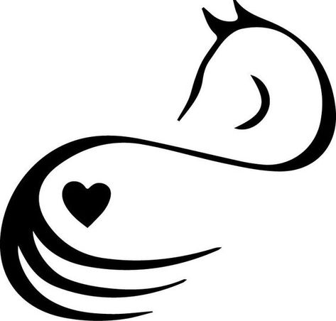 https://www.pinterest.nz/pin/778700591803368537/?nic_v2=1a7a1aRDi Horse Stencil, Horse Tattoo Design, Heart Silhouette, Stencil Outline, Love Decor, Tattoos Skull, Horse Crafts, Tattoo Stencil Outline, Horse Silhouette