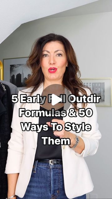 Michelle Lanter on Instagram: "Early Fall Outfit Formulas #fashionover40 #fashionover50 #affordablefashion" Style Formula, Outfit Formulas, Early Fall Outfit, Early Fall, Fashion Over 40, Fashion Over 50, Fall Outfit, Affordable Fashion, Fall Outfits