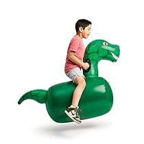 Laughing Horse, Backyard Park, Kids Cowboy Hats, Inflatable Dinosaur, Dino Design, Dragon Riders, Inflatable Bouncers, Active Play, H Design