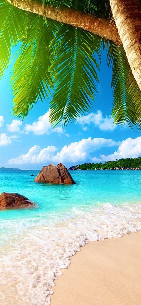 Beautiful Beach Pictures, Tropical Beaches, Dream Beach, Beach Wallpaper, Beach Landscape, Beach Paradise, Alam Yang Indah, Beautiful Places To Travel, Beach Scenes