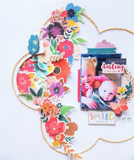 Stitching On Paper, Paige Evans, Project Life Scrapbook, Project Life Layouts, Baby Boy Scrapbook, Pink Paislee, Christmas Layouts, Scrapbook Book, Mini Scrapbook