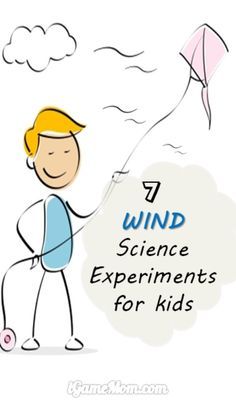 7 fun wind science experiments that are easy to do at home with kids. Cool STEM activity for kids from preschool to kindergarten to school age. Nature Crafts For Kids, Vetenskapliga Experiment, Science Experiments For Kids, Weather Science, Home With Kids, Weather Theme, Experiments For Kids, Weather Unit, Kid Experiments