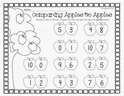 https://drive.google.com/file/d/0B5ZBoQfnxQOpdVJ2SzNXY3o3d28/edit?usp=sharing Math Apple Activities, Comparing Numbers Kindergarten, Comparing Numbers Worksheet, Apple Math, Fun Worksheets For Kids, Comparing Numbers, Numbers Kindergarten, Missing Numbers, Kindergarten Worksheets Printable