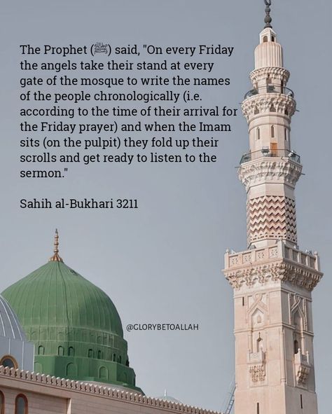 It's Friday! Keep those tongues moving with the peace and blessings on our beloved Prophet (صلى الله عليه وسلم) Don't forget to recite 𝗦𝘂𝗿𝗮𝗵 𝗔𝗹- 𝗞𝗮𝗵𝗳. And remind, for indeed, the reminder benefits the believers. [ Quran, 51:55 ] 𝗟𝗘𝗔𝗥𝗡 | 𝗜𝗠𝗣𝗟𝗘𝗠𝗘𝗡𝗧 | 𝗦𝗛𝗔𝗥𝗘 Surah Kahf On Friday, Surah Kahf, Surah Al Kahf, Peace And Blessings, Glory Be, It's Friday, The Peace, Alhamdulillah, Islamic Quotes