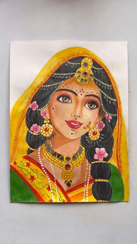 #rtmaniac #sansanana #arttransitions #transitions #drawing #indianbride #radha #radharani Indian Bride Drawing, Drawing Transition, Bride Drawing, Canvas Art Painting Acrylic, Modern Art Canvas Painting, Acrylic Art Projects, Spiderman Art Sketch, Butterfly Art Painting, Boho Art Drawings