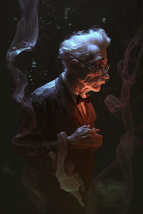 Scientist Fantasy Art, Fantasy Scientist, Scientist Concept Art, Scientist Oc, Mad Scientist, Dark Fantasy, Art Direction, Fantasy Art, Concept Art