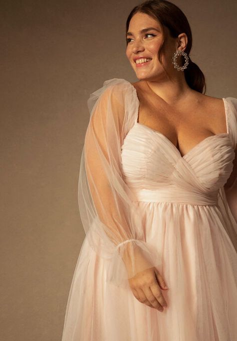 Bridal by ELOQUII Off The Shoulder Empire Mini Dress Off The Shoulder Wedding Dress Plus Size, Eloquii Bridal, Plus Size Reception Dress, Elopement Dress Plus Size, Plus Size Elopement Dress, Courthouse Wedding Dress Short, Boho Elopement Dress, Courthouse Wedding Dress, Plus Size Brides