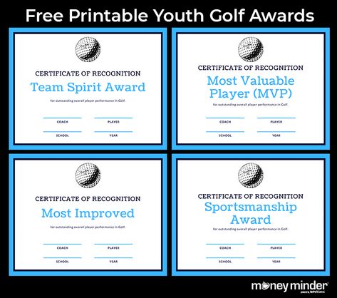 Sports Awards Ideas, Certificate Ideas, Certificate Of Recognition Template, Free Printable Certificates, Award Ideas, Printable Certificates, Sports Awards, Signature Ideas, High School Sports