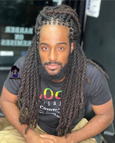 Suits Black Men, Black Mens Hairstyles, Mens Twists, Locs Men, Men Locs, Mens Twists Hairstyles, Lock Styles, Long Curly Hair Men, To Braids