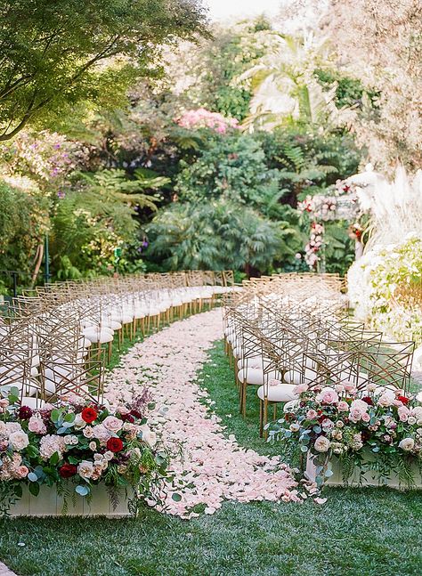 Romantic Wedding at Hotel Bel Air | Southern California Wedding Ideas and Inspiration Diy Outdoor Weddings, Hotel Bel Air, Chair Collection, Wedding Inside, Bride Flowers, Outdoor Wedding Decorations, Wedding Party Photos, Wedding Southern California, Wholesale Flowers