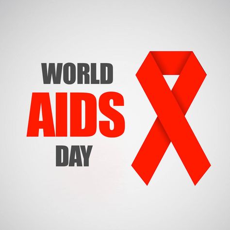 National Aids Day, World Aids Day, Aids Day, Red Ribbon, Vector Images, Ribbon, Red, Design