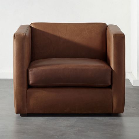 Brown Leather Chairs, Black Leather Chair, Leather Club Chairs, Leather Lounge Chair, Modern Accent Chair, Accent Arm Chairs, Leather Lounge, Club Chair, Leather Armchair