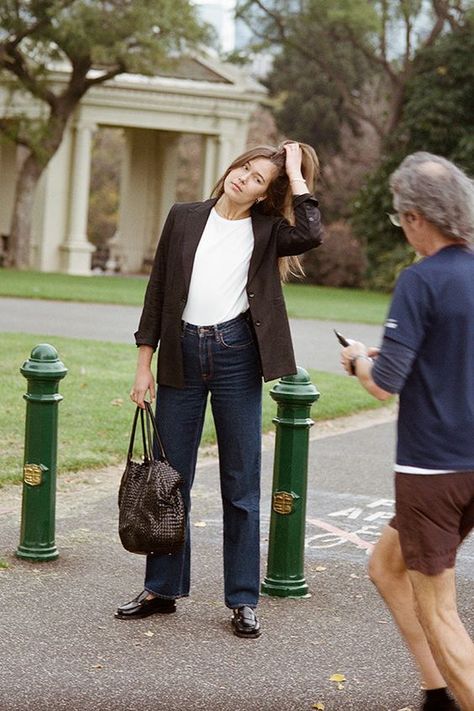 Classic Masculine Style, Kimono Styles, Navy Wool Coat, Black Linen Pants, Black Japanese, Masculine Style, Classic Blazer, Business Trip, Tailored Blazer