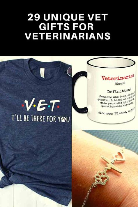 29 Unique Gifts for Veterinarians You Can Buy!    Discover the best Gifts for Veterinarians here in our unique gift guide for those amazing animal saving heroes. Most Unique Gift ideas for Veterinarians! Veterinarian Tattoo, Veterinarian Quotes, Veterinary Technician Gifts, Veterinarian Graduation, Veterinarian Technician, Unique Gift Guide, Veterinary School, Vet Medicine, Bosses Day Gifts